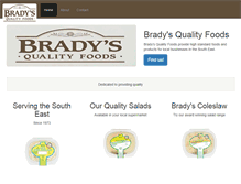 Tablet Screenshot of bradys.ie